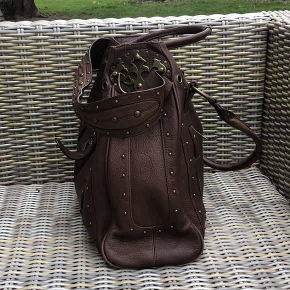 Vintage Betsey Johnson Tote Handbag Large Charms - Picture 6 of 16